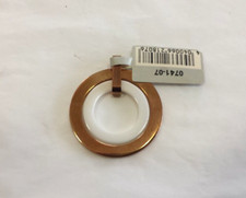 Boccia , Anhänger , Titan (vergoldet) , ich löse mein Industrieschmuck-Lager auf