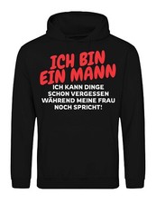 Herren Hoodie ICH BIN EIN MANN