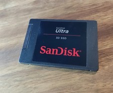 SanDisk Ultra 3D 2TB SSD, SATA 3, 2,5 Zoll Interne Festplatte (SDSSDH3-2T00-G30)