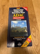 Freizeitkarte, Radkarte, ADAC,  Mainfranken, Steigerw., R,1:100.000, top i. O. ,