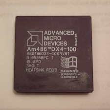 CPU AMD 486 DX4-100, getestet