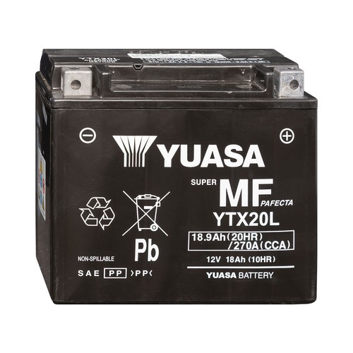 Yuasa ytx20l 12v - ytx20l-bs,