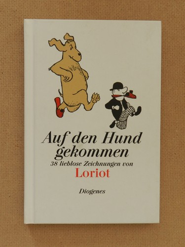 Loriot auf den hund - hund, gekommen
