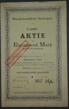 Maschinenfabrik Esslingen 1919