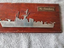 Bundeswehr Wappen, Minenjagdboot Flensburg,  M 1084