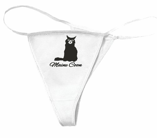 Damen string tanga maine coon - damen,