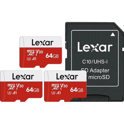 Micro karte 64gb 3er - 64gb,, pack