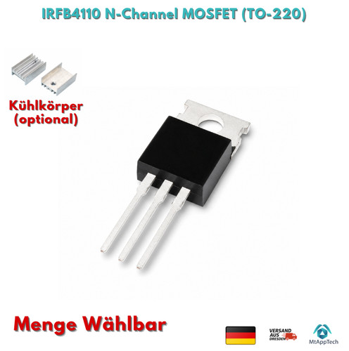 Irfb4110 mosfet channel - mosfet, n-channel