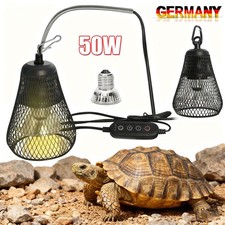 Wärmelampe für Schildkröten,Reptilien Wärmelampe,UVA UVB Wärmelampe Heizlampe