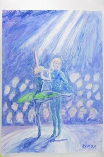 Wilhelm klußmann aquarell - wilhelm,