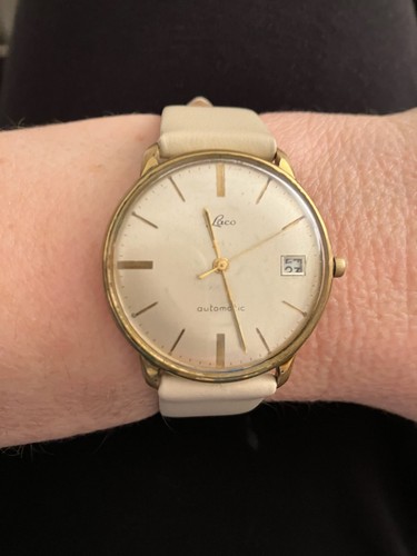 Armbanduhr unisex laco - laco, golden