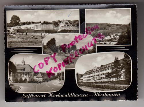 Ansichtskarte hochwaldhausen - ansichtskarte,