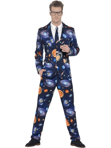 Smiffys space suit blue size - smiffys,