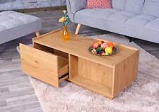 B-Ware Couchtisch MCW-J78, Wohnzimmertisch, MDF 110x50x40cm Eiche-Optik