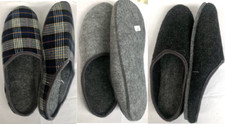 Herren Damen Filzpantoffeln Hausschuhe  Filzsohle Latschen Made in Germany 36-48