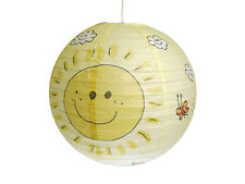 Papier Lampenschirm Gelb für