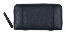 TOM TAILOR Beca Long Zip Wallet Geldbörse Dark Blue dunkelblau Neu