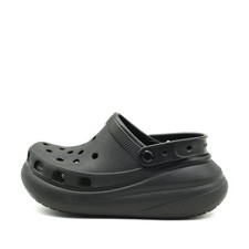 Crocs Damen Classic Platform Sandale Schwarz Wasserfreundlich Clogs EU 38