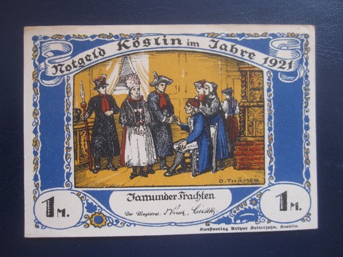 Notgeld köslin mark 1921 - ,köslin,1,