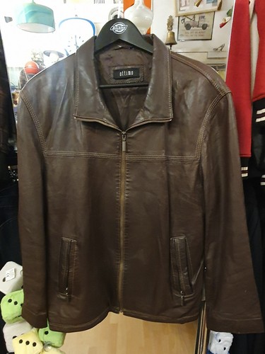 Lederjacke 70er jahre vintage - lederjacke,