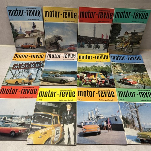 Motor revue jahrgang 1973 - motor-revue,