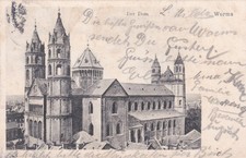 1906 AK Deutsches-Reich Worms