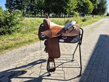 Westernsattel Show Deuber & Partner  16" Top Zustand