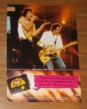 Seltene Werbung TELEKOM MobitNet Rolling Stones Edition SCALL Pager 1995