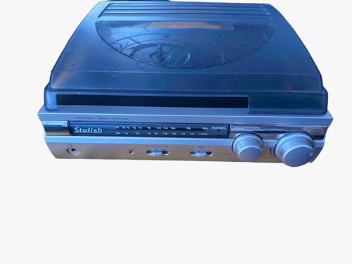 Stylish turntable radio system - stylish,