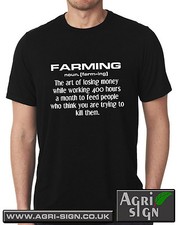 Lustiges T-Shirt Landwirtschaft Bauer Traktor Massey Claas Etui Fendt - landwirtschaftliches Substantiv