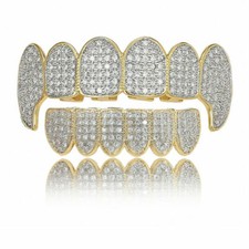 6 Zähne Grillz Set Herren Hip