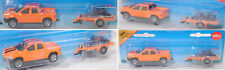 Siku Super 1644 Pick-Up (vgl. Dodge RAM 1500 Quad Cap mit Anhänger und Kart