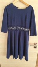 Cocktailkleid Kleid Abendkleid Businesskleid Gr. XXL dunkelblau Neu