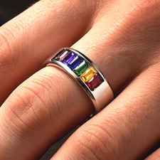 Modischer Damen Herren Ring