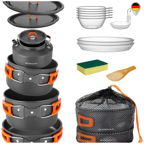 Camping kochgeschirr set - kochgeschirr, 15