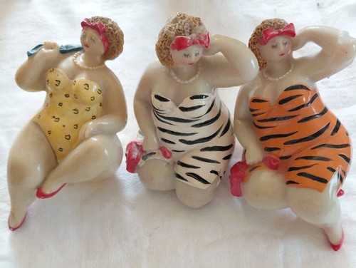 Vintage badefiguren - vintage, /