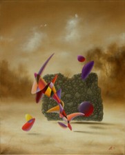 Bild 50x40cm leinwand - leinwand, druck