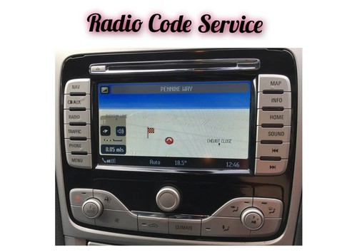 Ford radio pin code service - pin,