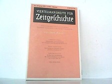 Vierteljahreshefte für Zeitgeschichte. 4. Heft / Oktober 1975. 23. Jahrgang. Rot