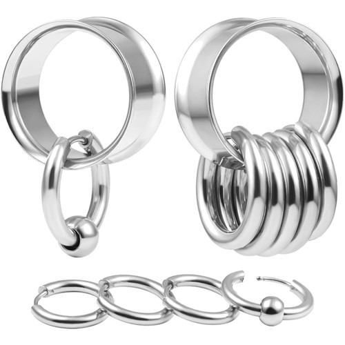 Ohr flesh tunnel - ohr, 8mm