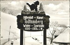 Todtnauberg Ortsschild