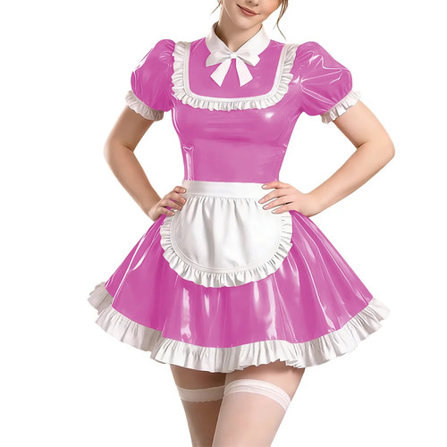 Kurzarm dienstmädchen uniform - kurzarm,