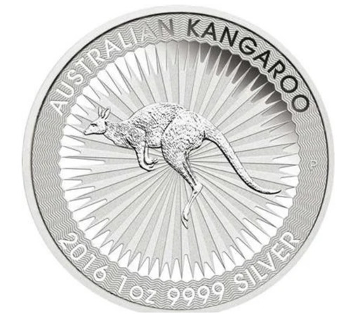 Silbermünze australian - 1,