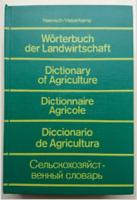 Wörterbuch der Landwirtschaft, 5-Sprachig, DE, ENG, FRA, SPA und RUS