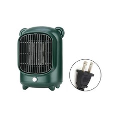 500W Mini Electric Heater Portable Desktop Fan Heating Warmer Home Office