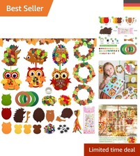 9-teiliges Igel Filz Bastelset