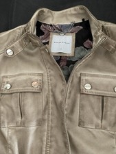 Lederjacke RINO & PELLE beige Antik finish