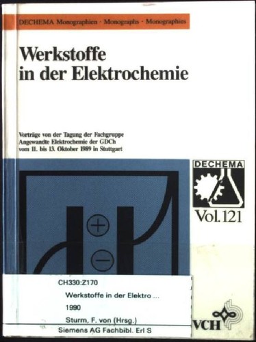 Werkstoffe der - in,