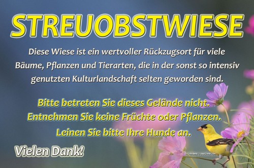 Natur schild - natur,
