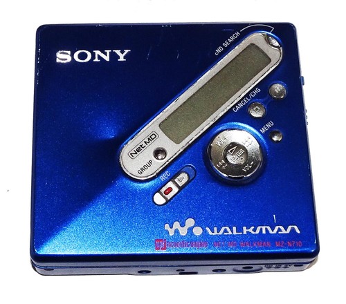 Sony minidisc walkman - sony, mz-n710